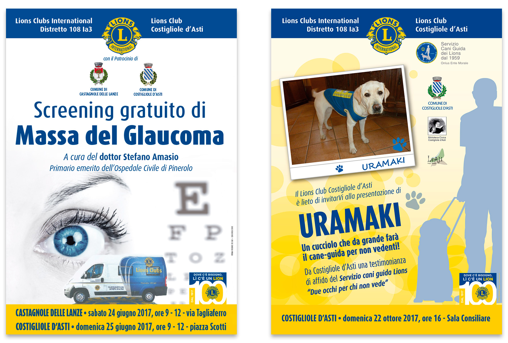 Lions Club Costigliole d’Asti Locandine