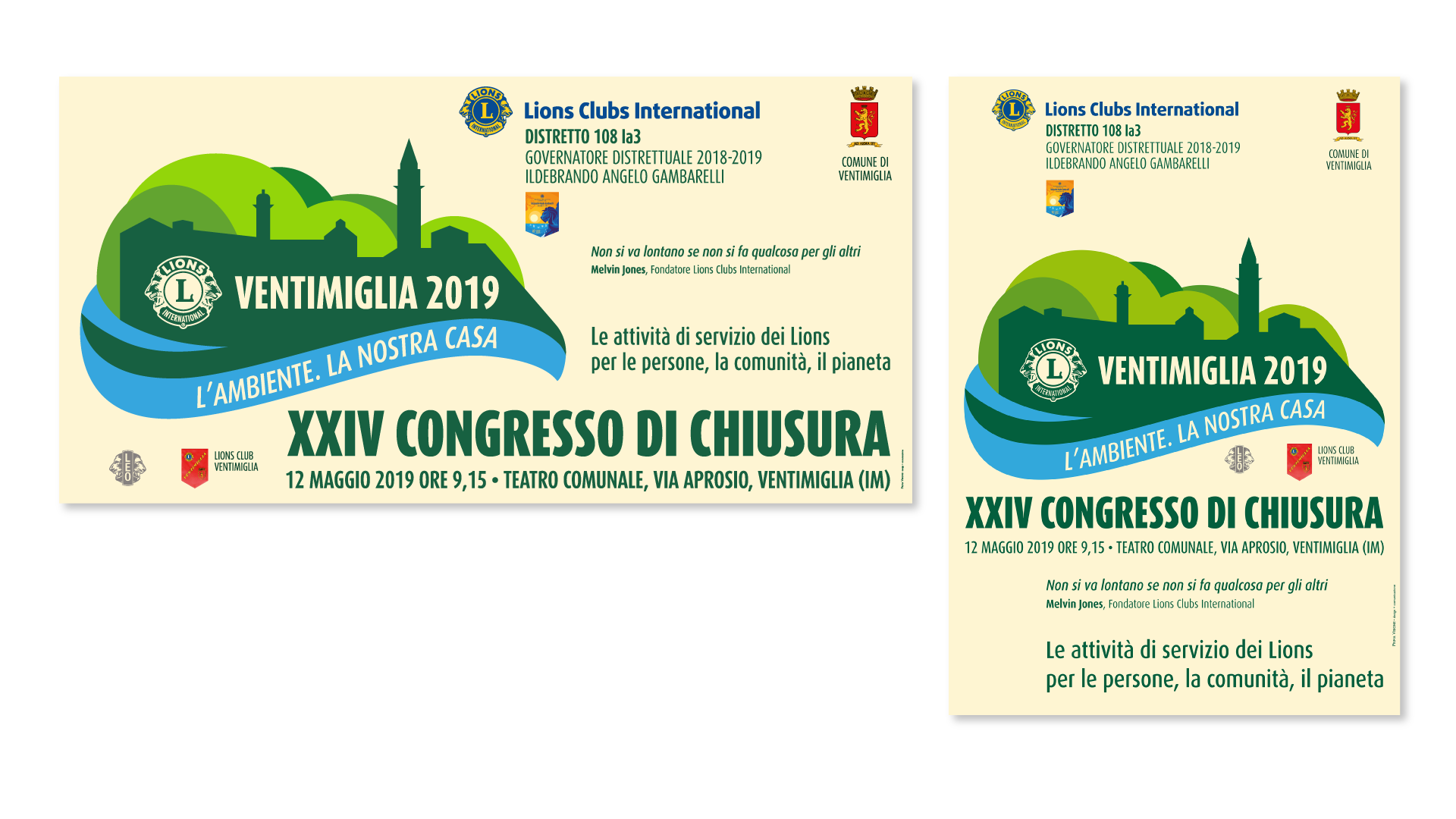 Assemblea di chiusura 2019 – Cartellonistica e manifesti Assemblea di chiusura 2019 - Cartellonistica e manifesti