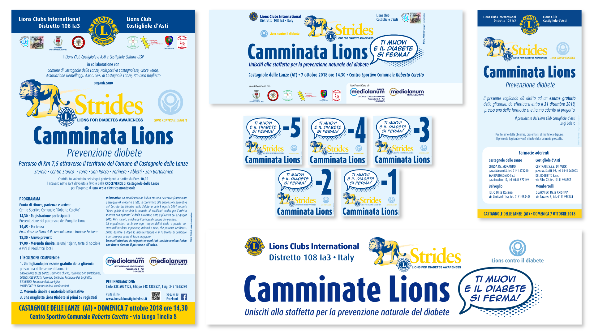 Camminate Lions – Publicistica Camminate Lions - Publicistica
